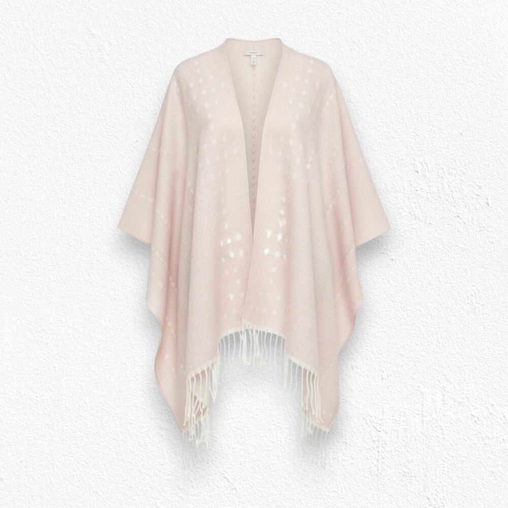 Gentle Fawn Hermosa Pink Fringe Kimono Sweater The Hermosa Cover Up Size Small